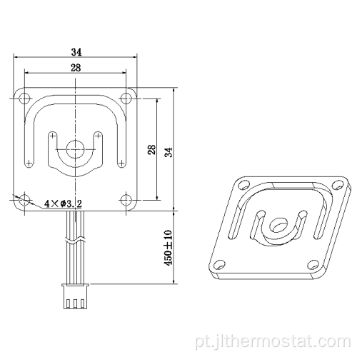 O interruptor do sensor de pesagem